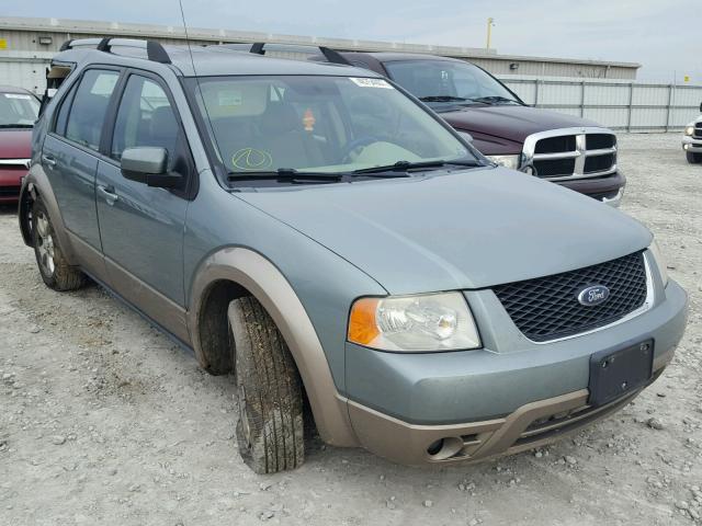 1FMZK02137GA06136 - 2007 FORD FREESTYLE GREEN photo 1