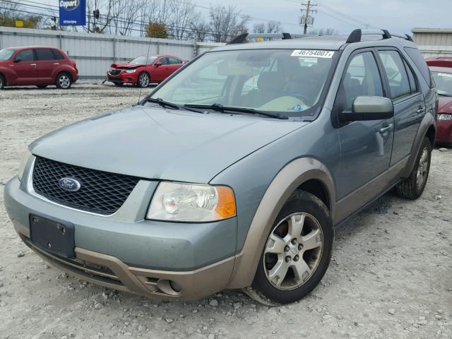 1FMZK02137GA06136 - 2007 FORD FREESTYLE GREEN photo 2