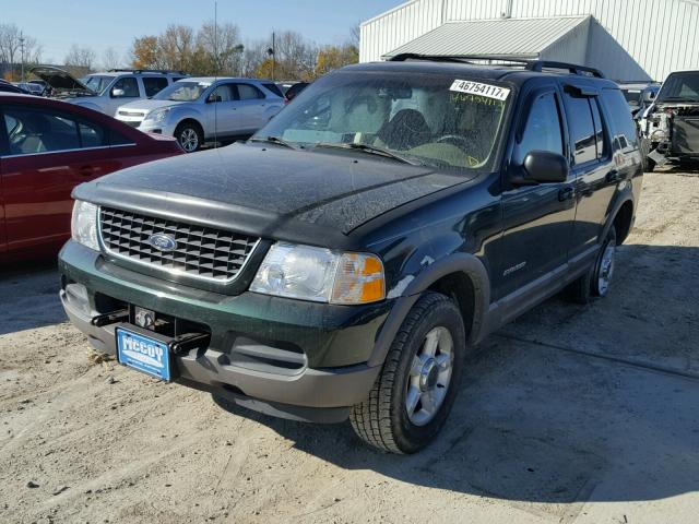 1FMDU73EX2ZA04878 - 2002 FORD EXPLORER X GREEN photo 2