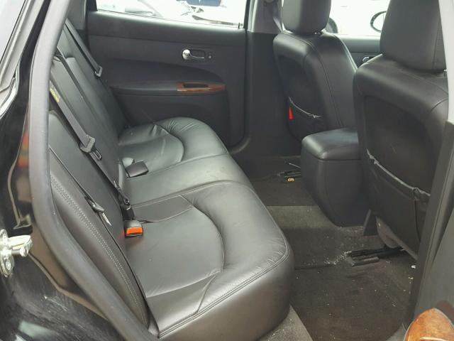 2G4WD532851200933 - 2005 BUICK LACROSSE C BLACK photo 6