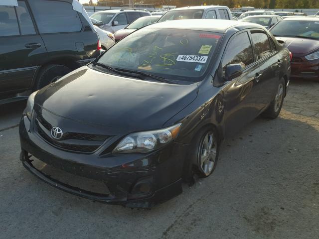 5YFBU4EE4DP112109 - 2013 TOYOTA COROLLA BLACK photo 8