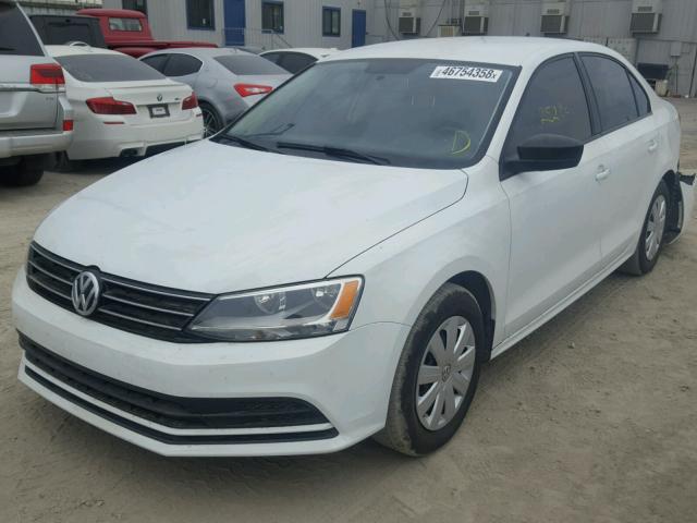 3VW2K7AJ0FM318027 - 2015 VOLKSWAGEN JETTA BASE 白色 照片 2