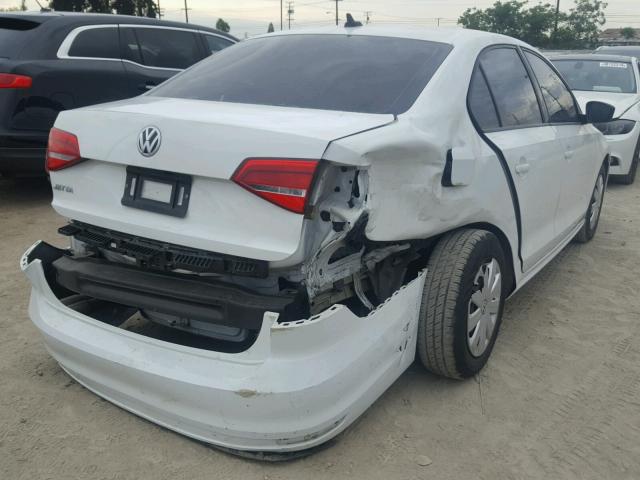 3VW2K7AJ0FM318027 - 2015 VOLKSWAGEN JETTA BASE 白色 照片 4