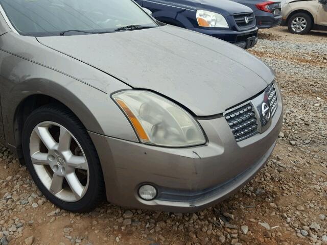 1N4BA41E64C840723 - 2004 NISSAN MAXIMA SE BROWN photo 9