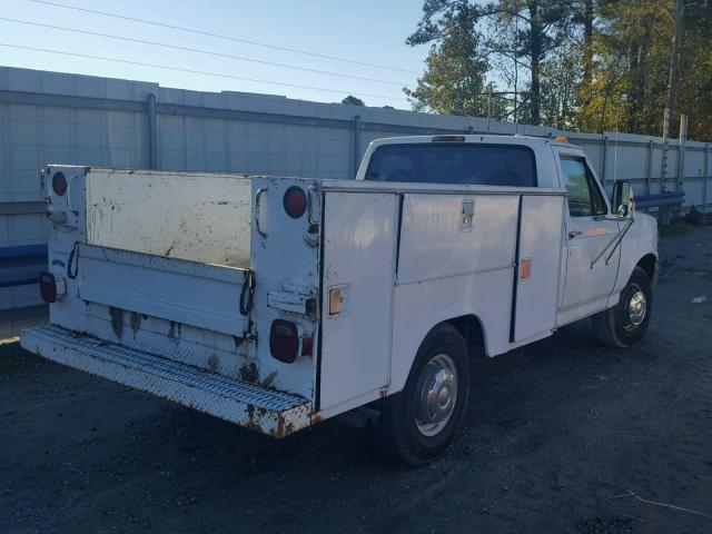 1FDHF37H1SEA56609 - 1995 FORD F350 WHITE photo 4