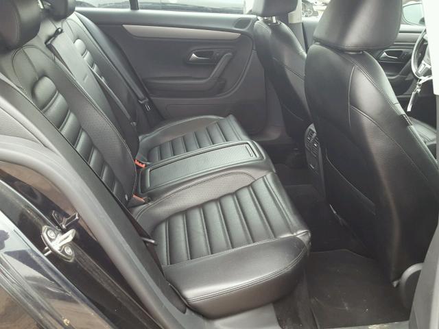 WVWMP7AN9BE702906 - 2011 VOLKSWAGEN CC SPORT BLACK photo 6