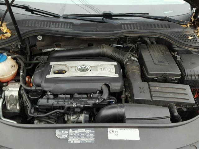 WVWMP7AN9BE702906 - 2011 VOLKSWAGEN CC SPORT BLACK photo 7