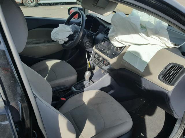 KNADM4A32E6373760 - 2014 KIA RIO LX Սև լուսանկար 5