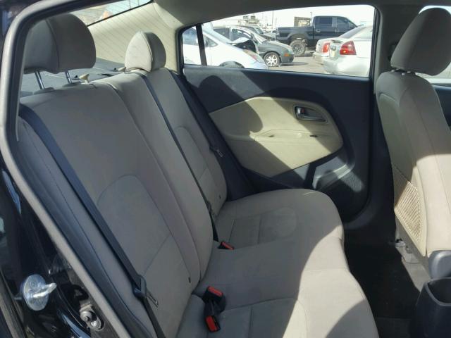 KNADM4A32E6373760 - 2014 KIA RIO LX Սև լուսանկար 6
