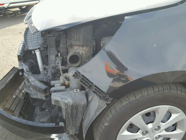 KNADM4A32E6373760 - 2014 KIA RIO LX Սև լուսանկար 9