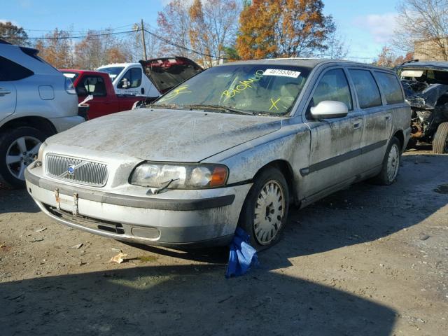 YV1SW58D412092483 - 2001 VOLVO V70 2.4T GRAY photo 2