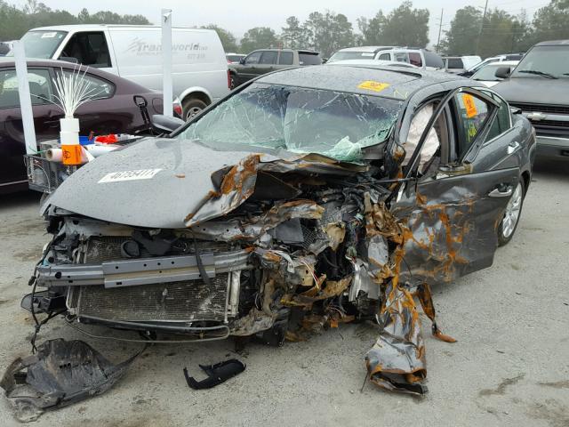 1HGCP36848A047580 - 2008 HONDA ACCORD EXL GRAY photo 2