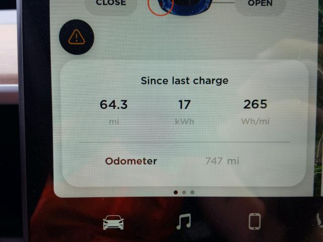 5YJ3E1EA1JF031878 - 2018 TESLA MODEL 3 ლურჯი ფოტო 8