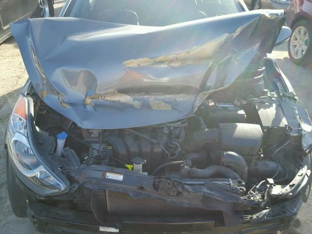 5NPDH4AE2CH121051 - 2012 HYUNDAI ELANTRA GL SILVER photo 7