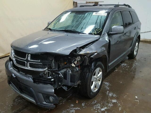 3C4PDCCG4CT188090 - 2012 DODGE JOURNEY SX GRAY photo 2