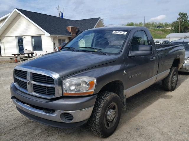 3D7KS26C36G148914 - 2006 DODGE RAM 2500 S TWO TONE photo 2