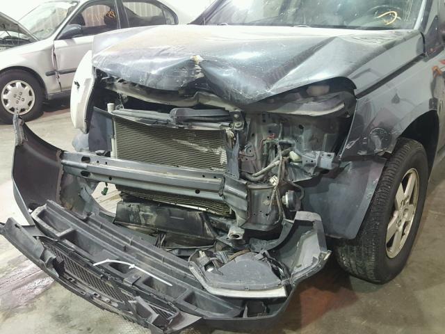 2CNDL33F196204252 - 2009 CHEVROLET EQUINOX LT BLUE photo 10