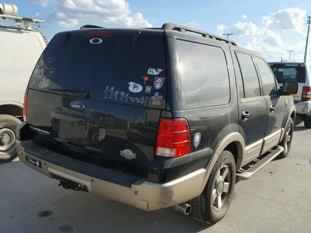 1FMFU18526LB01127 - 2006 FORD EXPEDITION BLACK photo 4