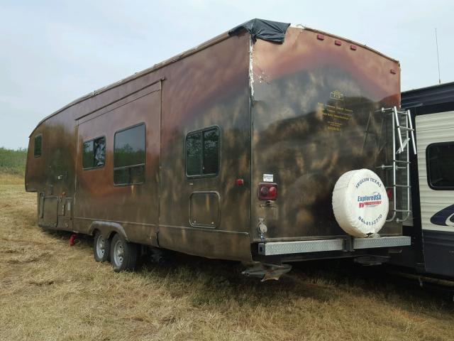 5KDGA36236L002263 - 2006 ARO 5TH WHEEL BROWN photo 3