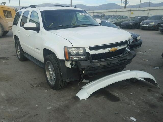 1GNFK13017J255788 - 2007 CHEVROLET TAHOE K150 WHITE photo 1