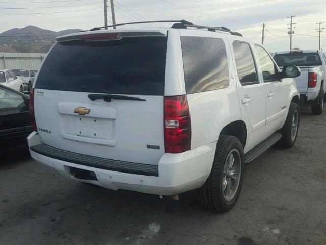 1GNFK13017J255788 - 2007 CHEVROLET TAHOE K150 WHITE photo 4