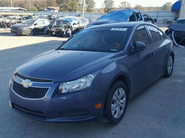 1G1PA5SH3D7152548 - 2013 CHEVROLET CRUZE LS BLUE photo 2