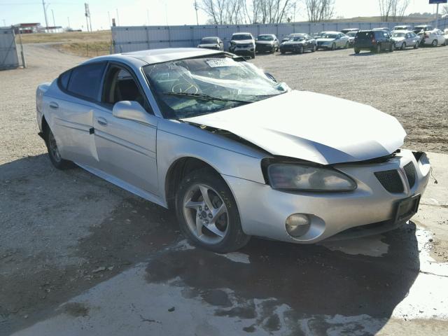2G2WR524641365925 - 2004 PONTIAC GRAND PRIX SILVER photo 1