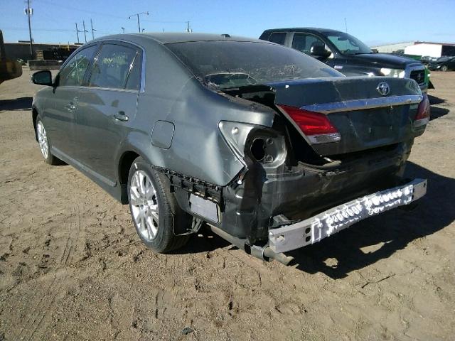 4T1BK3DB3CU460777 - 2012 TOYOTA AVALON BAS GRAY photo 3