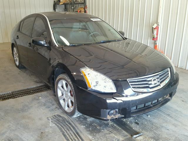 1N4BA41EX7C854998 - 2007 NISSAN MAXIMA BLACK photo 1