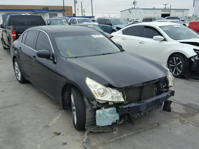 JNKBV61E97M721247 - 2007 INFINITI G35 BLACK photo 1