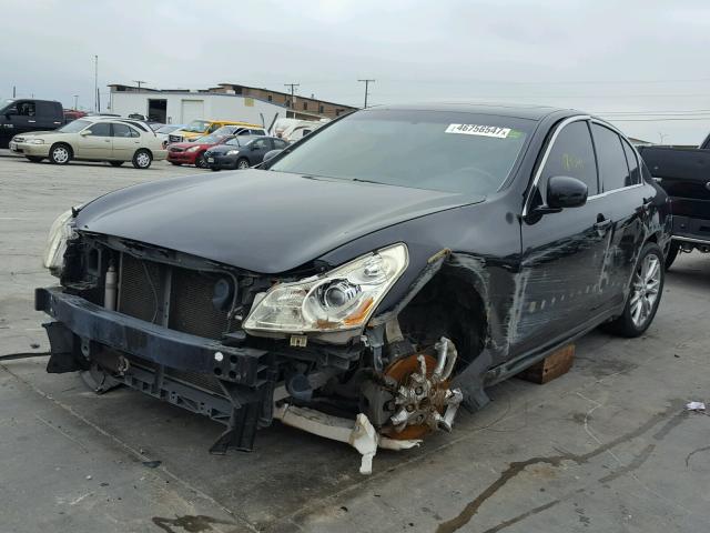 JNKBV61E97M721247 - 2007 INFINITI G35 BLACK photo 2