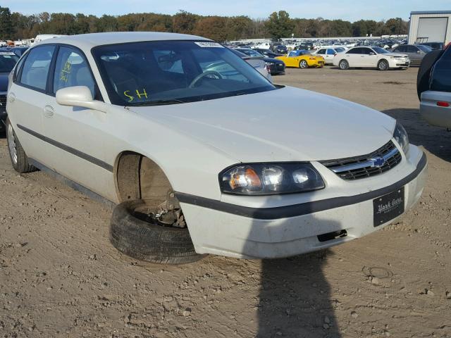 2G1WF52E449368054 - 2004 CHEVROLET IMPALA GRAY photo 1