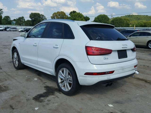 WA1BCCFS2JR017657 - 2018 AUDI Q3 PREMIUM WHITE photo 3