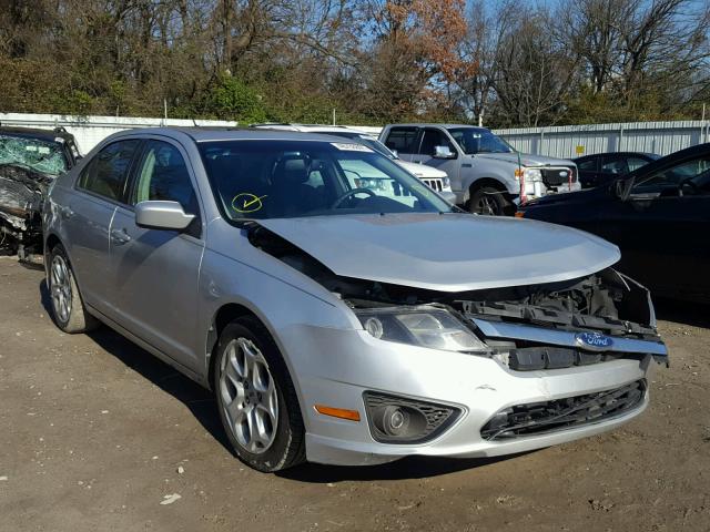 3FAHP0HA4BR301195 - 2011 FORD FUSION SE SILVER photo 1