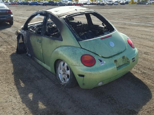 3VWCK21CX3M403249 - 2003 VOLKSWAGEN NEW BEETLE 绿色 照片 3