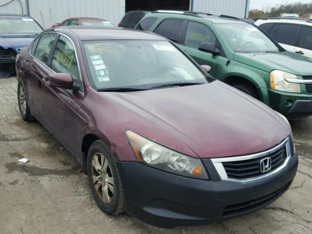 1HGCP26499A031125 - 2009 HONDA ACCORD LXP MAROON photo 1