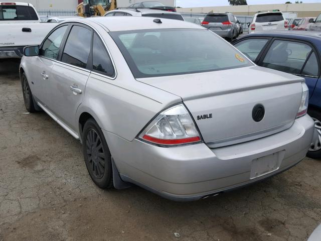 1MEHM40W88G604030 - 2008 MERCURY SABLE LUXU SILVER photo 3