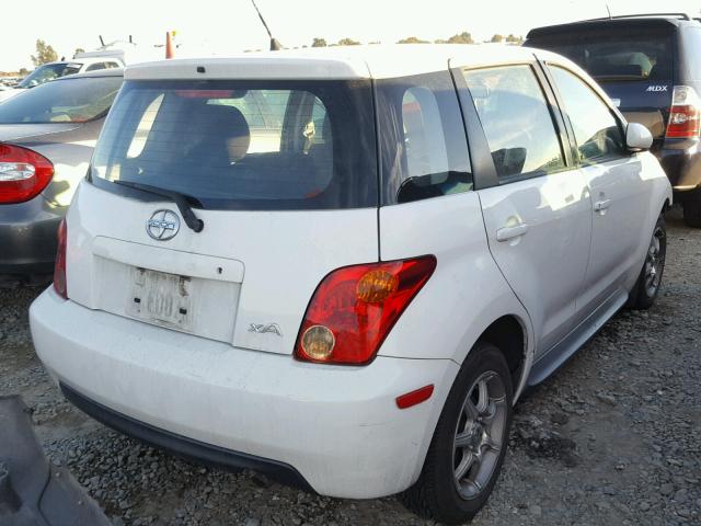 JTKKT624050085585 - 2005 TOYOTA SCION XA WHITE photo 4