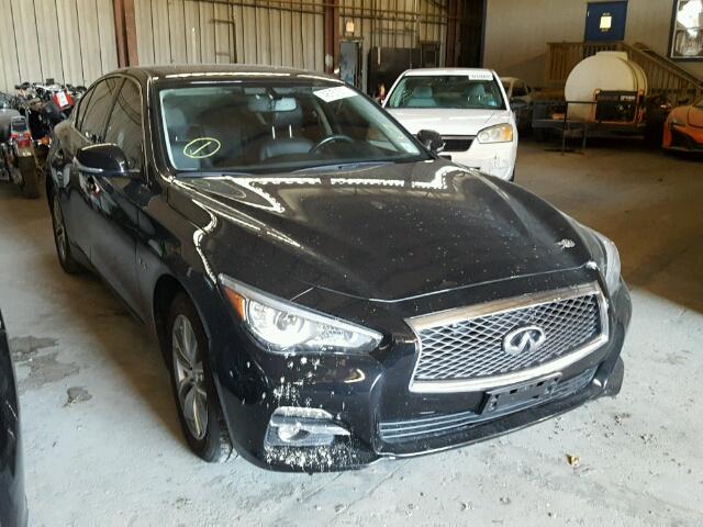 JN1BV7AR8FM398093 - 2015 INFINITI Q50 BASE BLACK photo 1