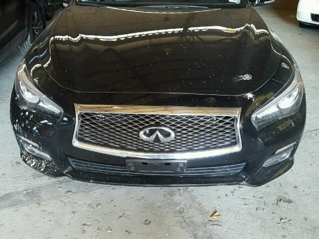 JN1BV7AR8FM398093 - 2015 INFINITI Q50 BASE BLACK photo 9