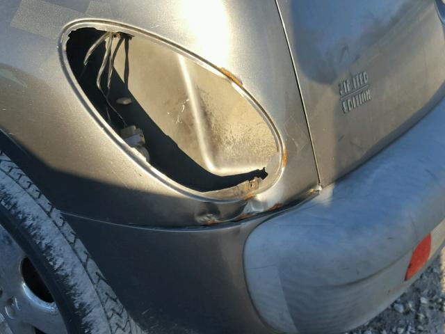 3C8FY68B32T234617 - 2002 CHRYSLER PT CRUISER GRAY photo 9