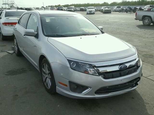 3FAHP0JA2AR265094 - 2010 FORD FUSION SEL SILVER photo 1