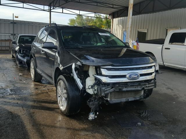 2FMDK3JC8CBA67269 - 2012 FORD EDGE BLACK photo 1