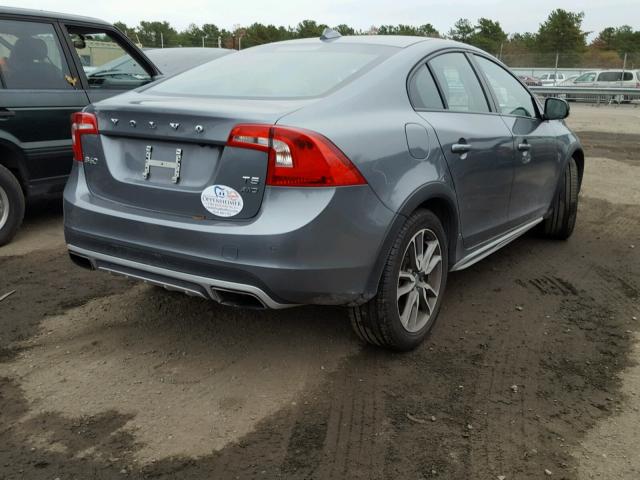 YV4612UM8G2001912 - 2016 VOLVO S60 CROSS GRAY photo 4