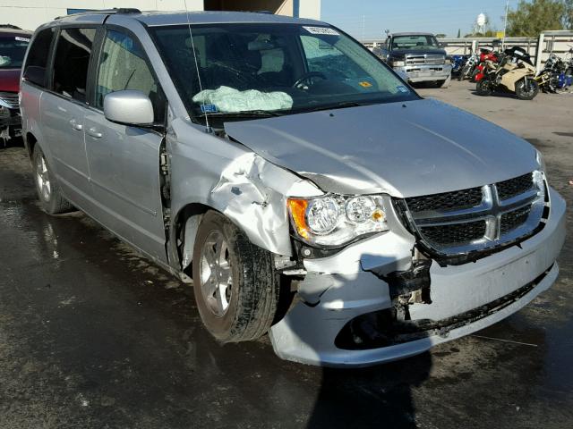 2D4RN5DG3BR662387 - 2011 DODGE GRAND CARA SILVER photo 1