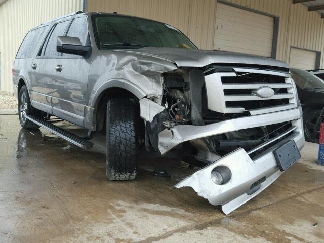 1FMFK19538LA26400 - 2008 FORD EXPEDITION SILVER photo 1