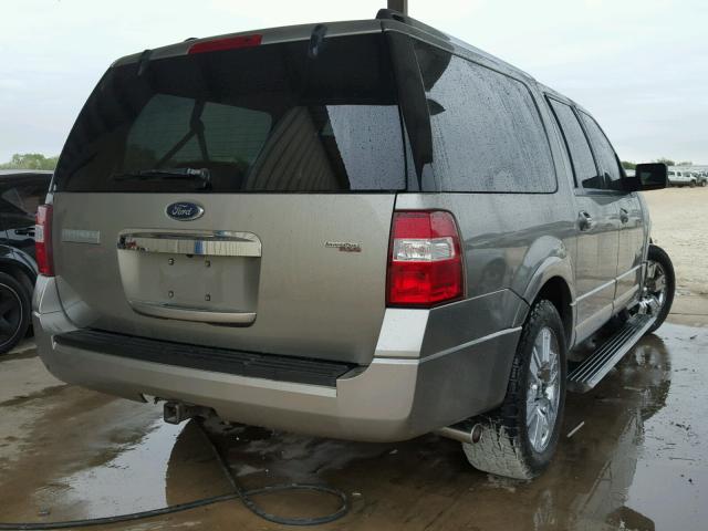 1FMFK19538LA26400 - 2008 FORD EXPEDITION SILVER photo 4