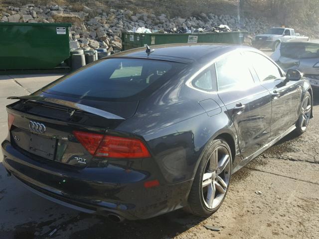 WAU2GAFC5CN046780 - 2012 AUDI A7 PRESTIG BLUE photo 4