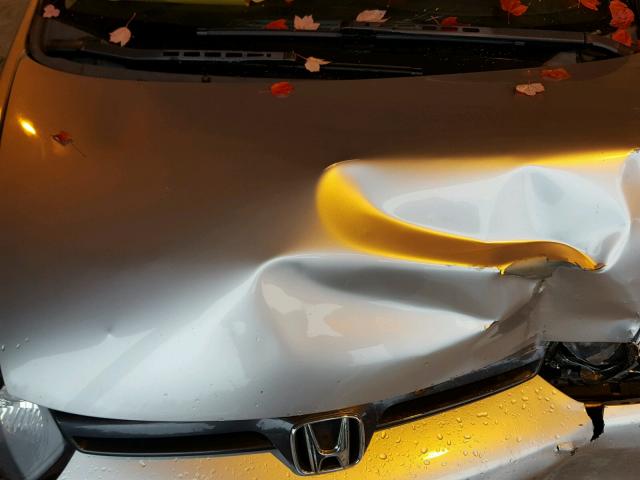 2HGFG12826H550840 - 2006 HONDA CIVIC EX ვერცხლისფერი ფოტო 7