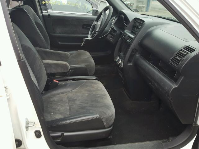 SHSRD78833U131016 - 2003 HONDA CR-V EX თეთრი ფოტო 5